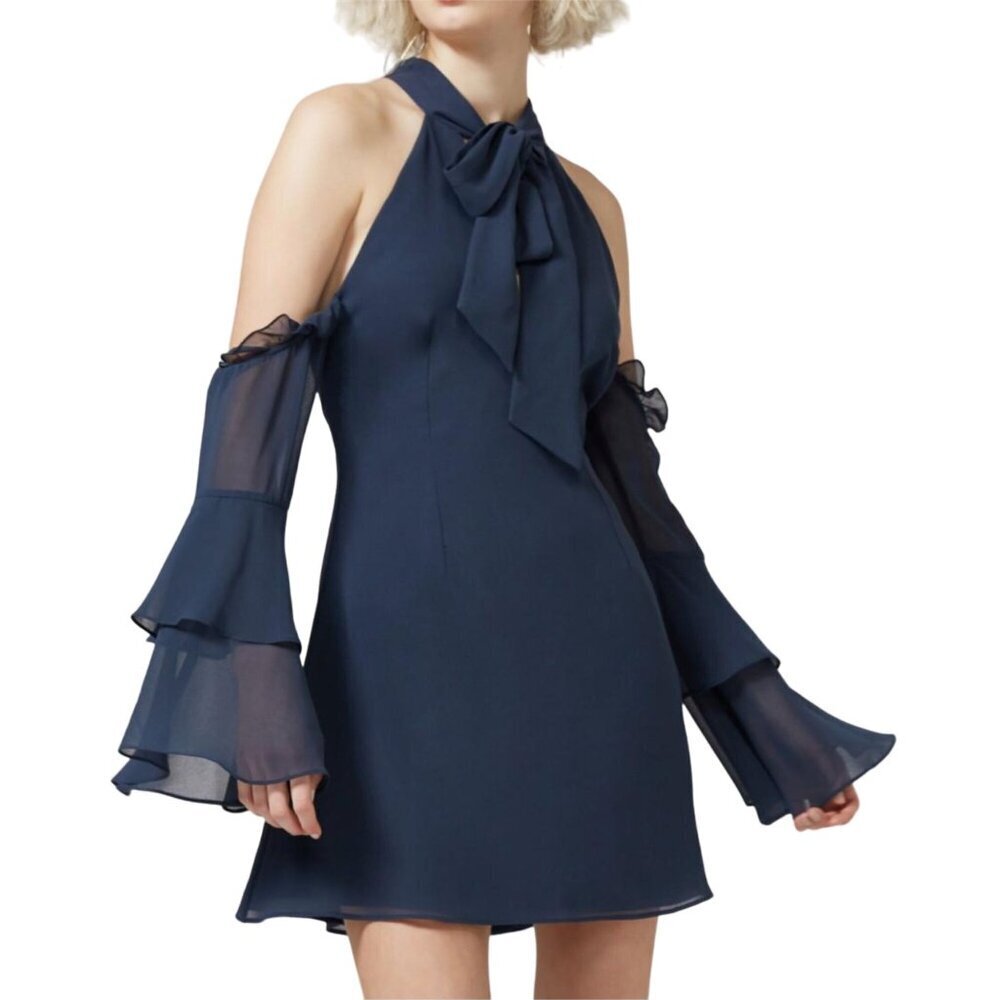 Keepsake Twilight Dreams Ruffle Mini Dress. Size S, Nwt